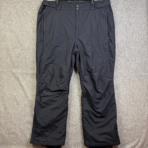 Columbia Bugaboo V Pant Ski Snowboard Insulated Omni Tech Black Mens Sz XXL Reg - Picture 1 of 9
